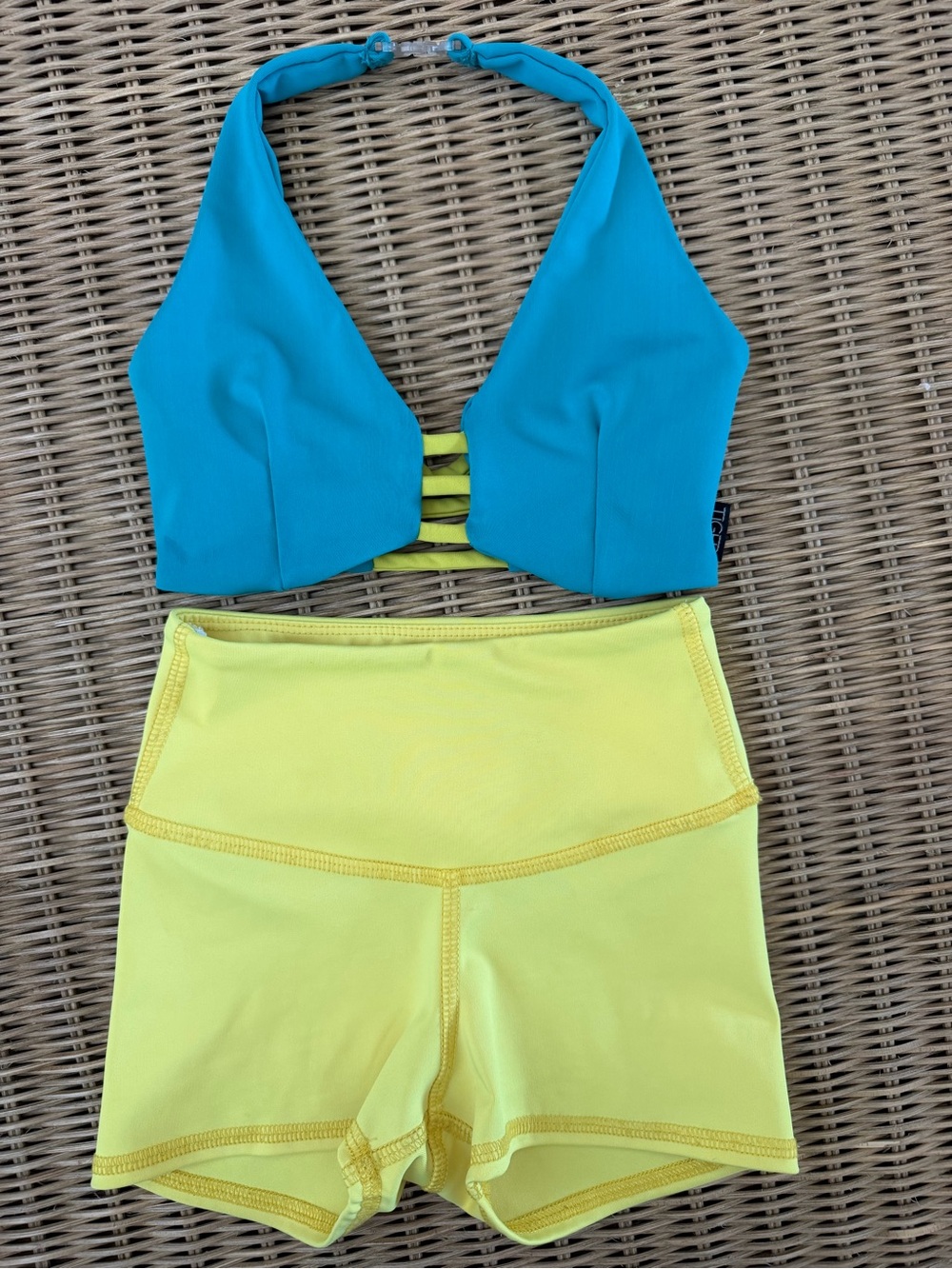 TIGER FRIDAY Blue and Yellow Set Size Child Medium